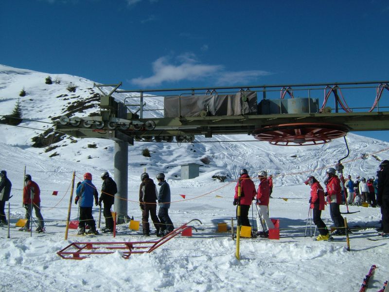Talstation des Schlepplifts Gischniga-Stein, Februar 2007