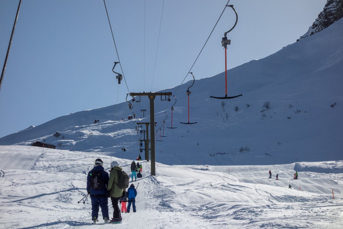 Schlepplift Plitschès, Februar 2018