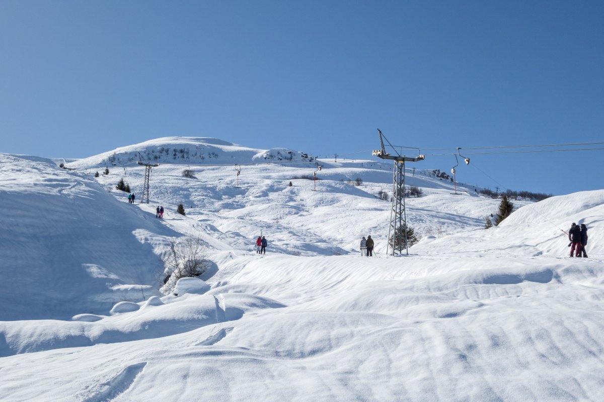 Schlepplift Gischniga-Stein, Februar 2018