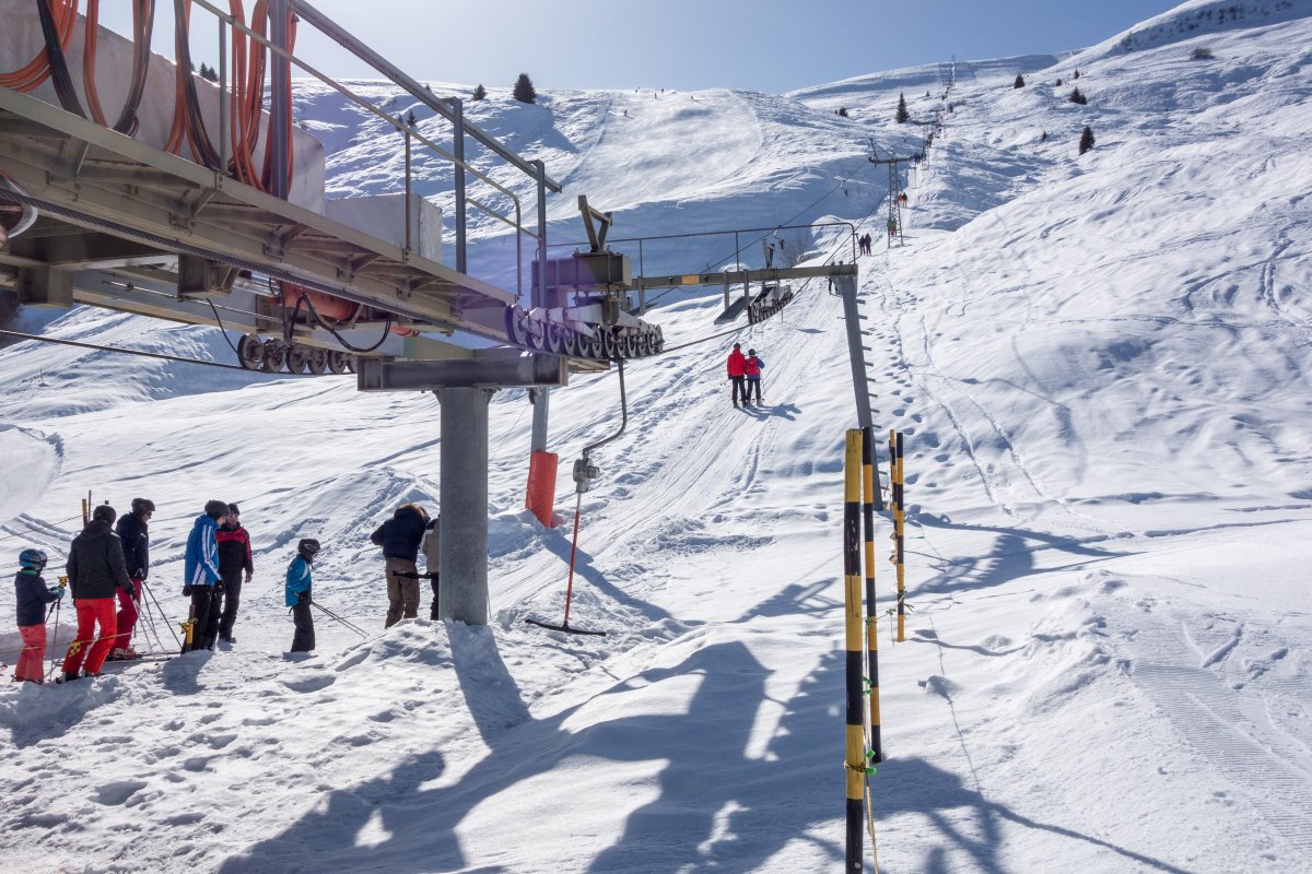 Schlepplift Gischniga-Stein, Februar 2018