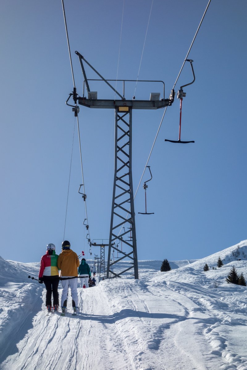 Schlepplift Gischniga-Stein, Februar 2018