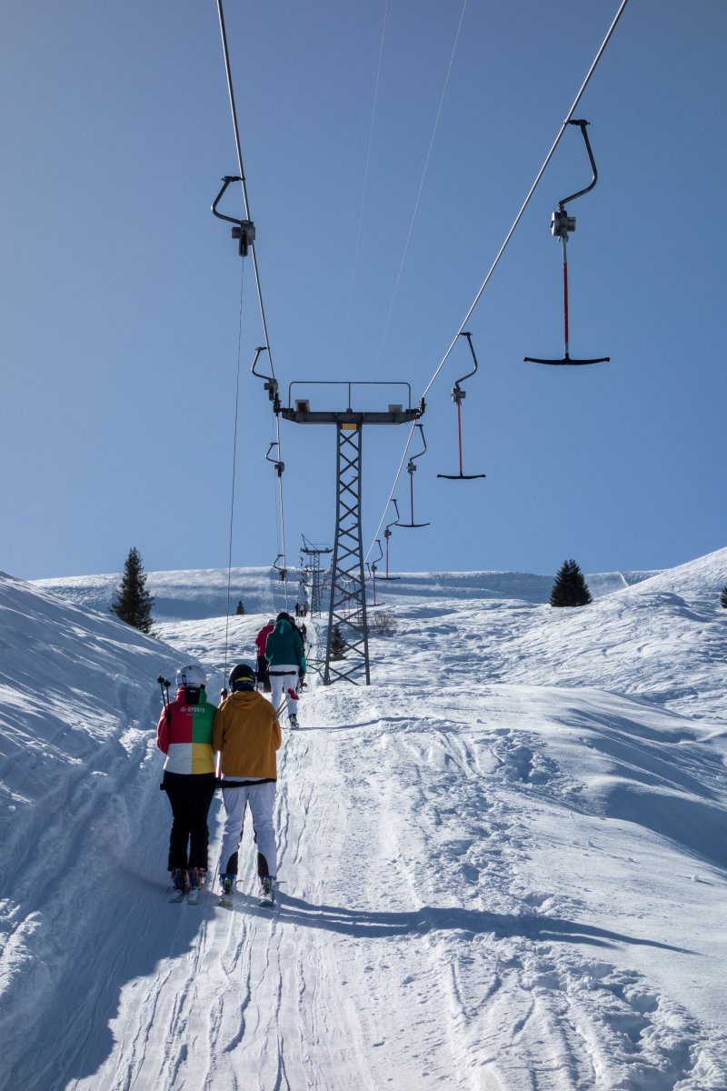 Schlepplift Gischniga-Stein, Februar 2018