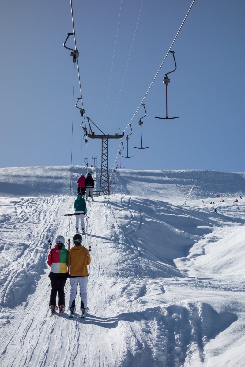 Schlepplift Gischniga-Stein, Februar 2018