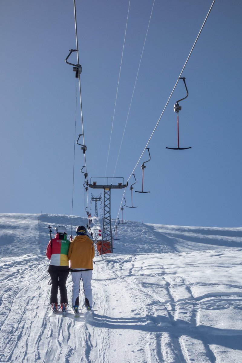 Schlepplift Gischniga-Stein, Februar 2018