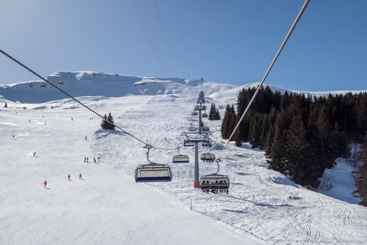 Sesselbahn Wali-Piz Sezner, Februar 2018