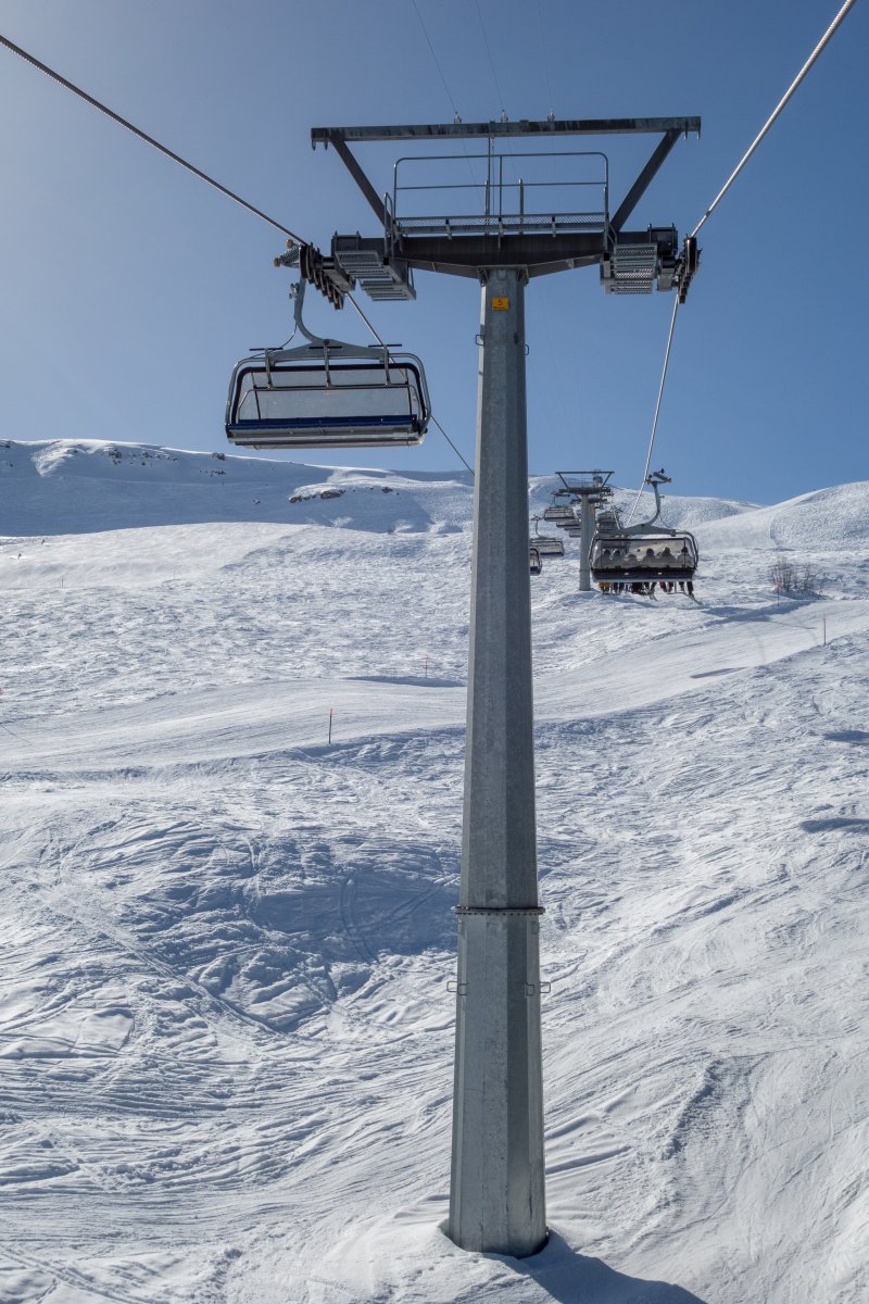 Sesselbahn Wali-Piz Sezner, Februar 2018