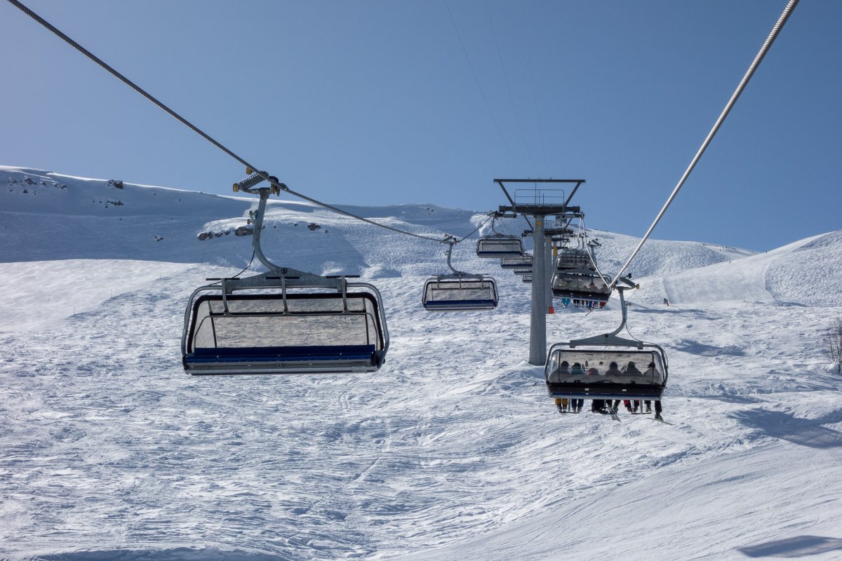 Sesselbahn Wali-Piz Sezner, Februar 2018