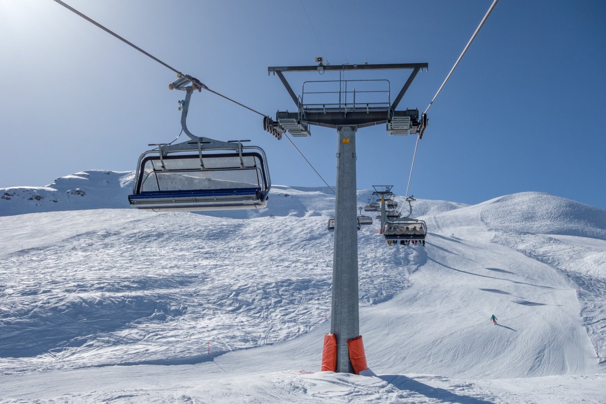 Sesselbahn Wali-Piz Sezner, Februar 2018