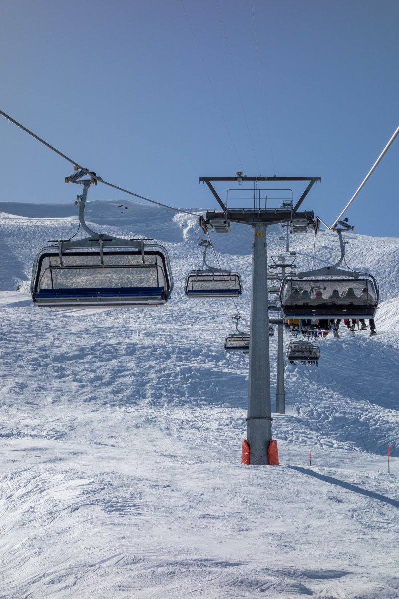 Sesselbahn Wali-Piz Sezner, Februar 2018