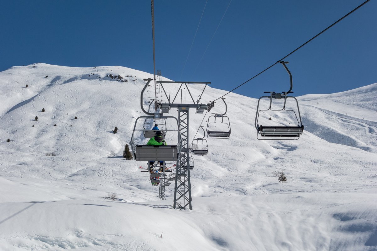 Sesselbahn Wali-Stein, Februar 2018