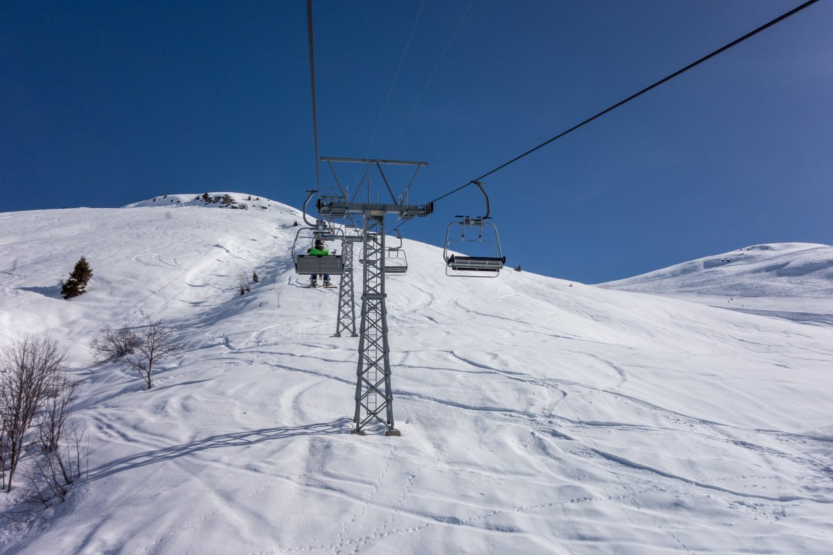 Sesselbahn Wali-Stein, Februar 2018
