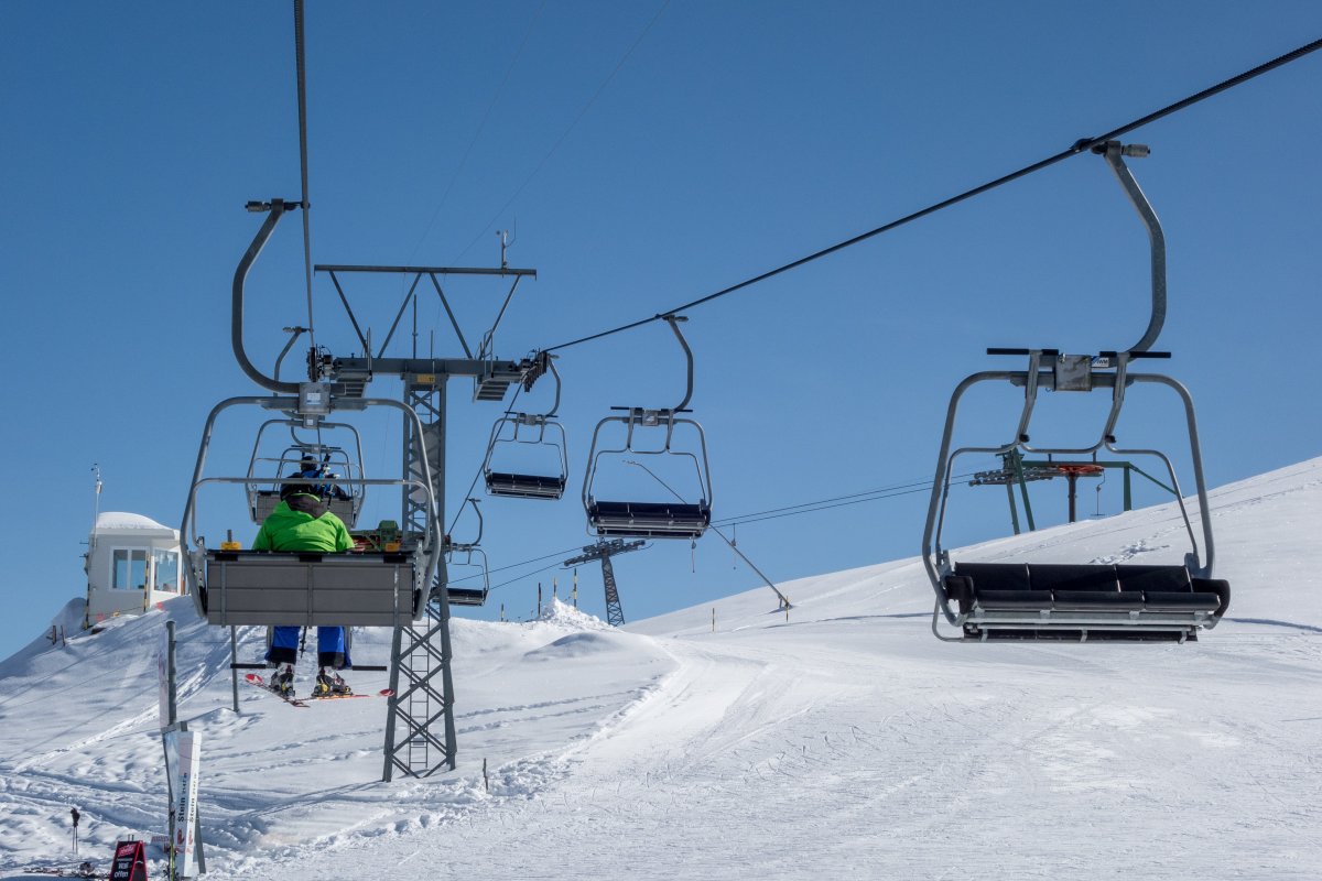 Sesselbahn Wali-Stein, Februar 2018