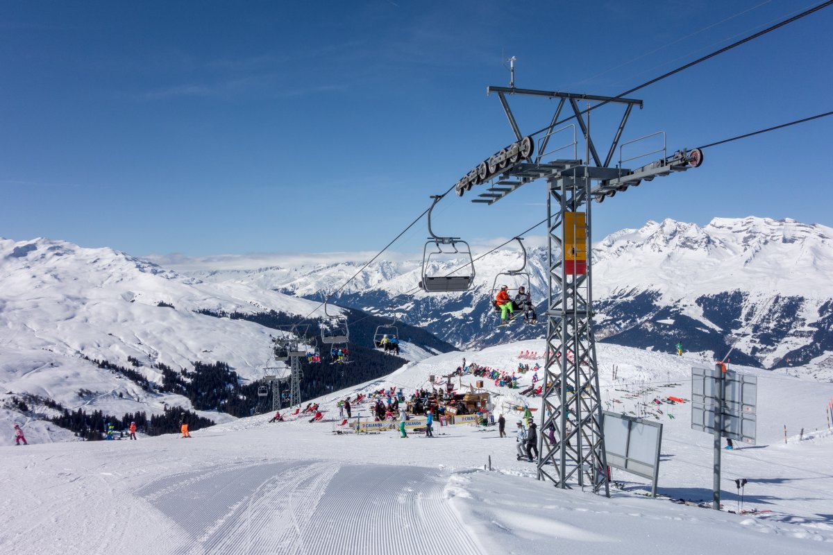 Sesselbahn Wali-Stein, Februar 2018