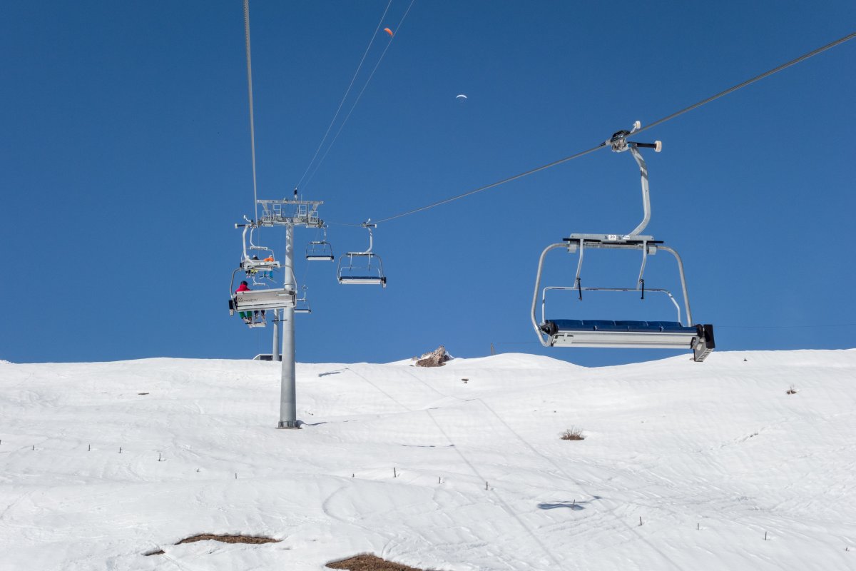 Sesselbahn Vella-Triel, Februar 2018