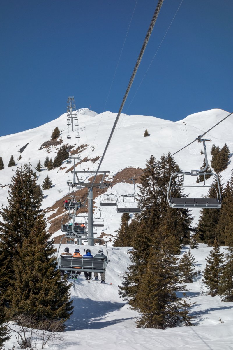 Sesselbahn Triel-Hitzeggen, Februar 2018