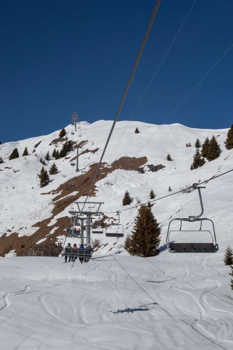Sesselbahn Triel-Hitzeggen, Februar 2018
