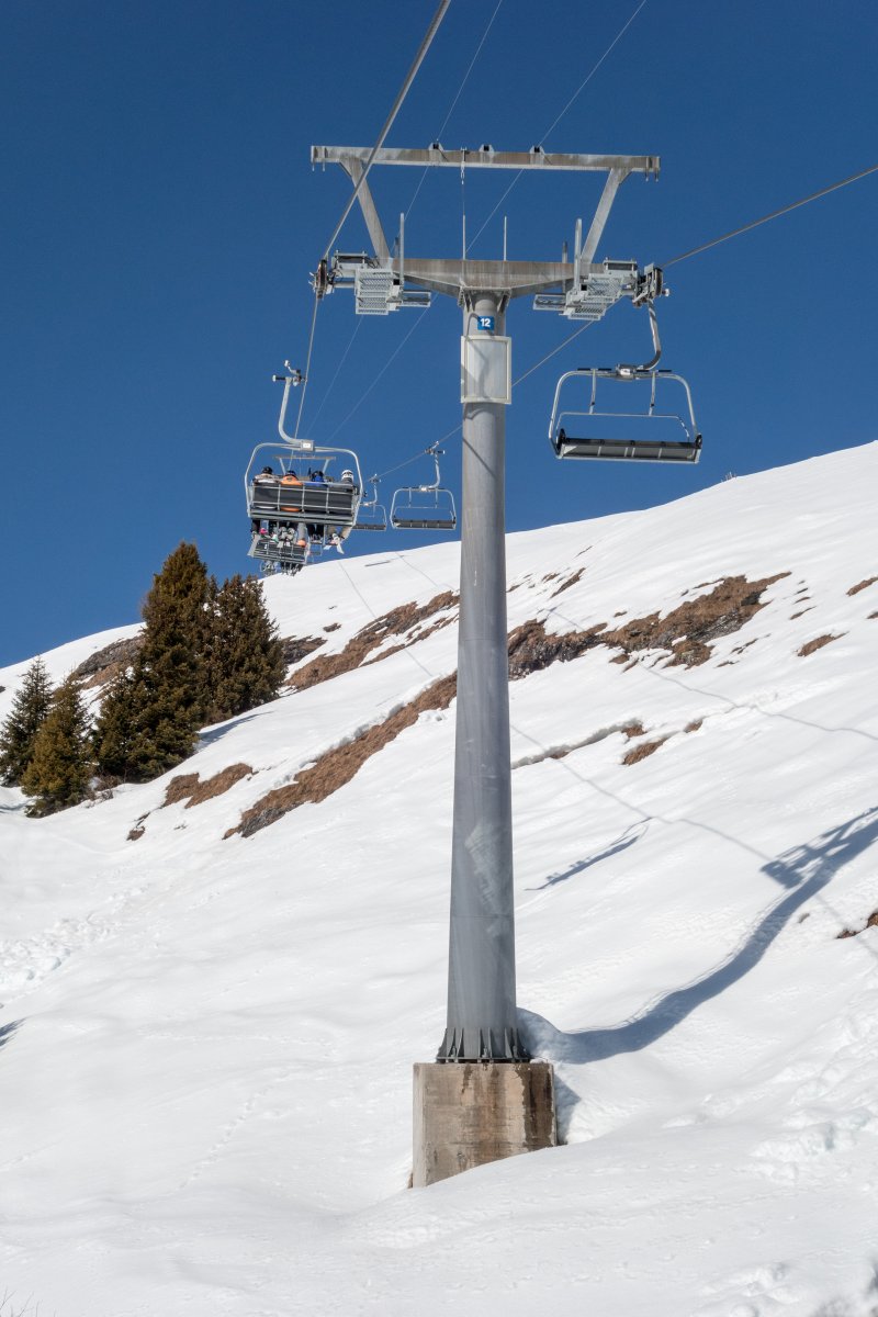 Sesselbahn Triel-Hitzeggen, Februar 2018
