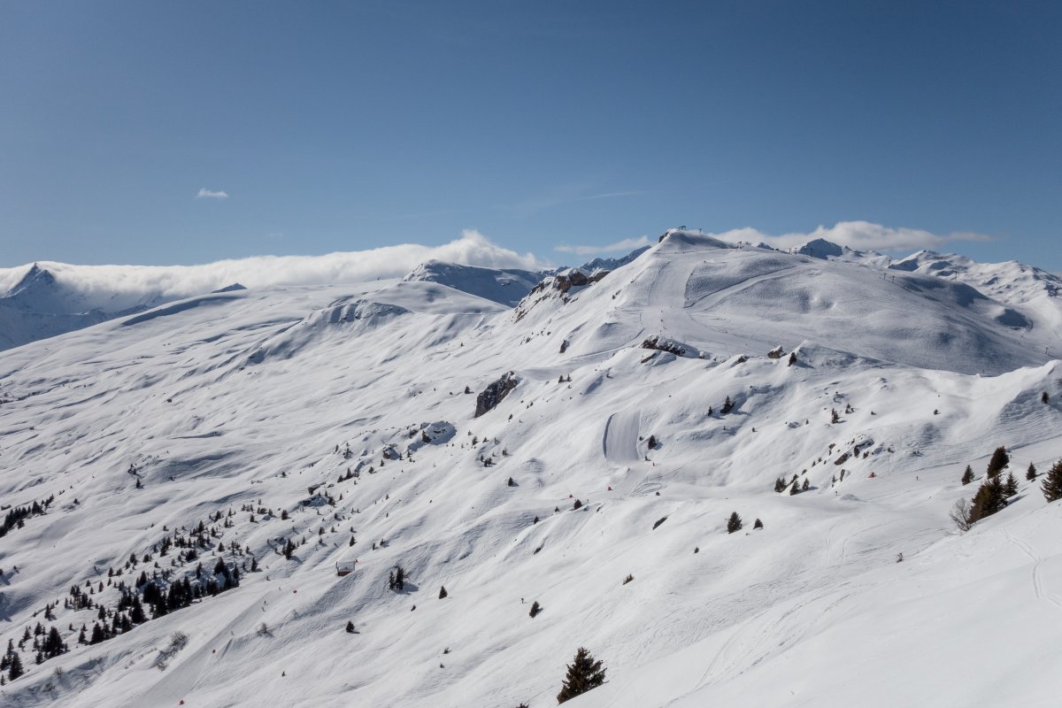 Panorama vom Hitzeggen Richtung Stein, Februar 2018