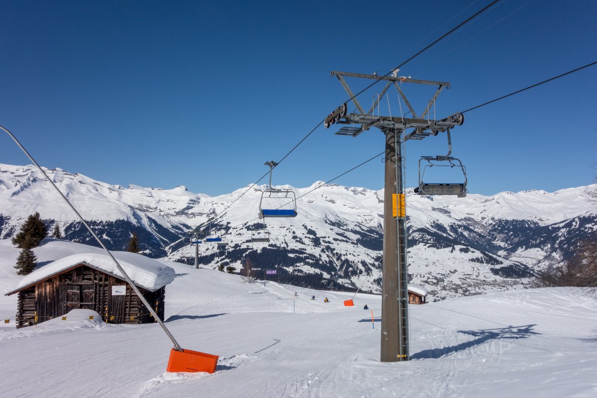 Sesselbahn Meierhof-Kartitscha, Februar 2018