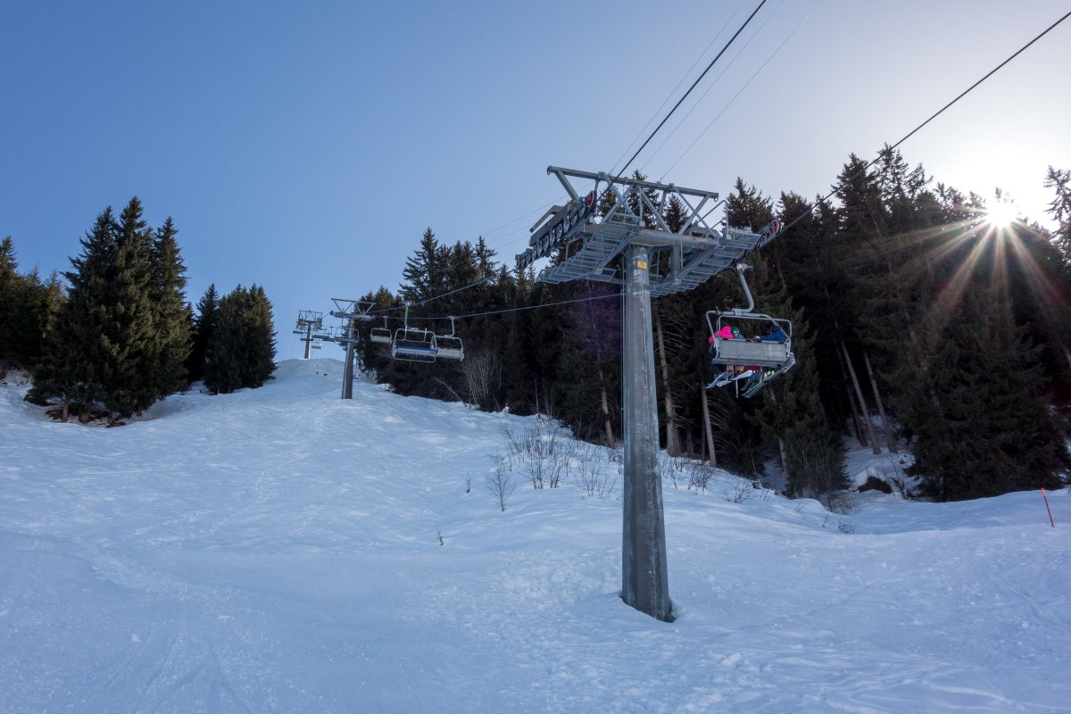Sesselbahn Meierhof-Kartitscha, Februar 2018