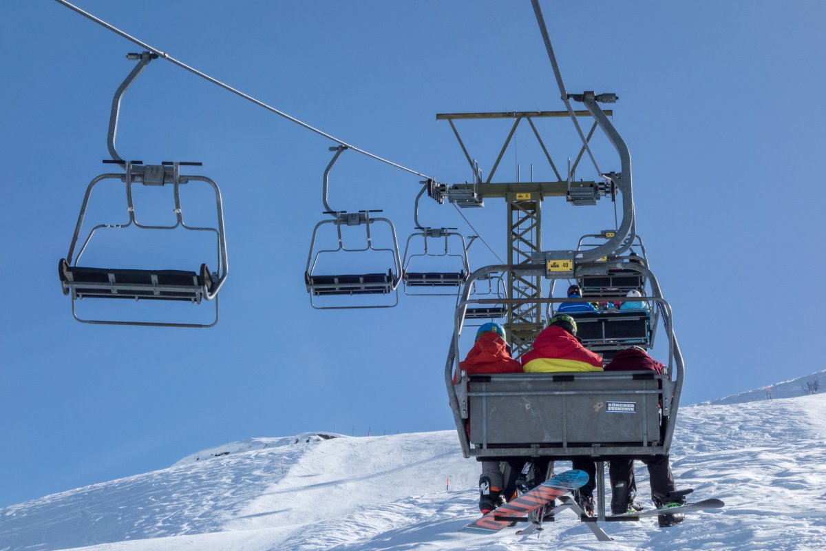 Sesselbahn Kartitscha-Stein, Februar 2018