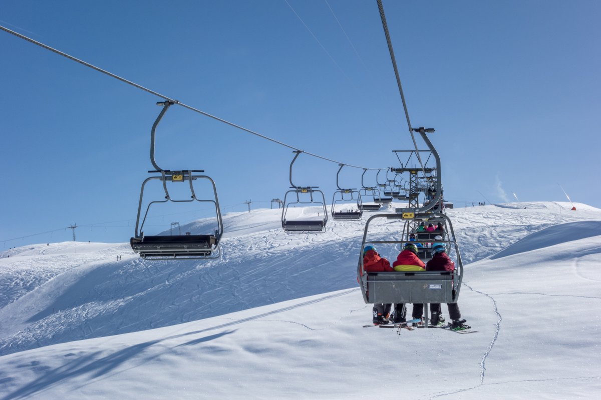 Sesselbahn Kartitscha-Stein, Februar 2018