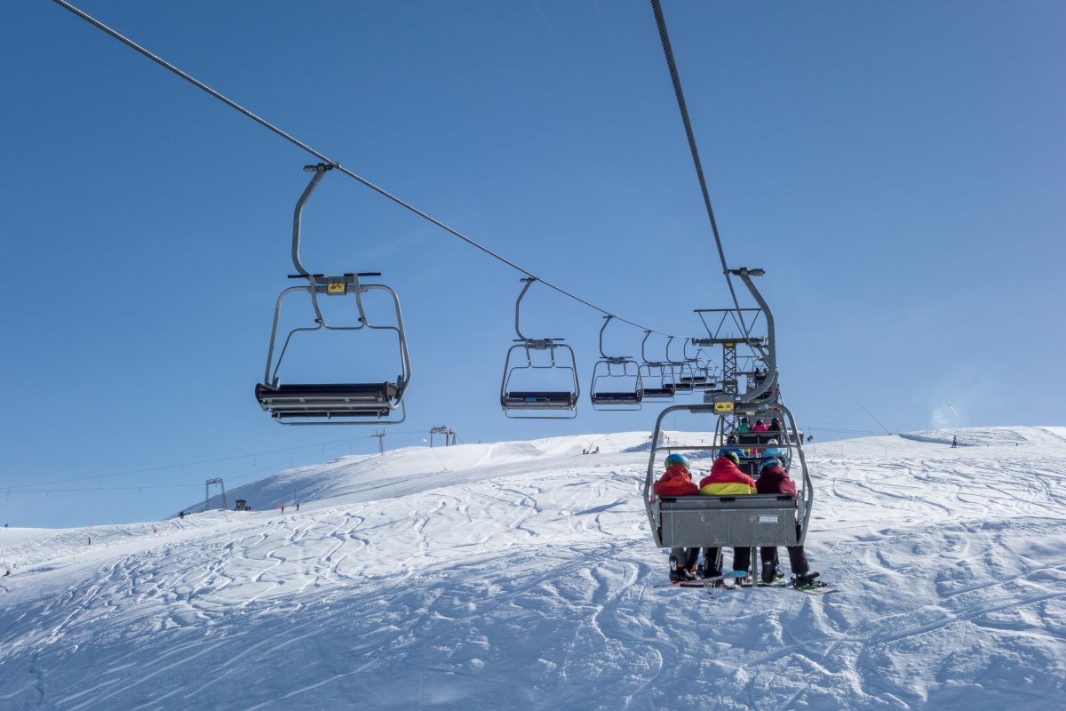 Sesselbahn Kartitscha-Stein, Februar 2018