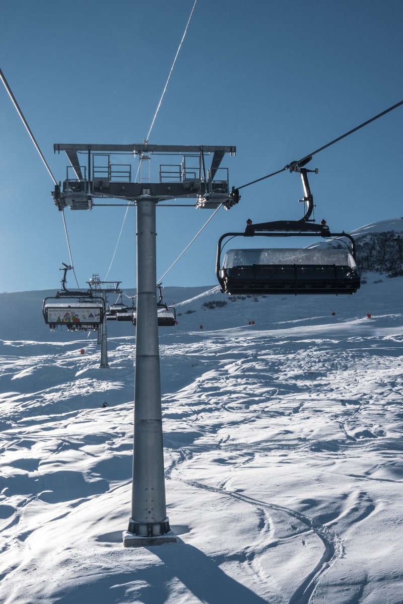 Sesselbahn Untermatt-Stein, Januar 2022