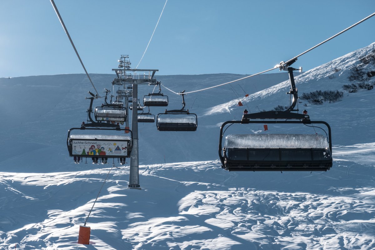 Sesselbahn Untermatt-Stein, Januar 2022