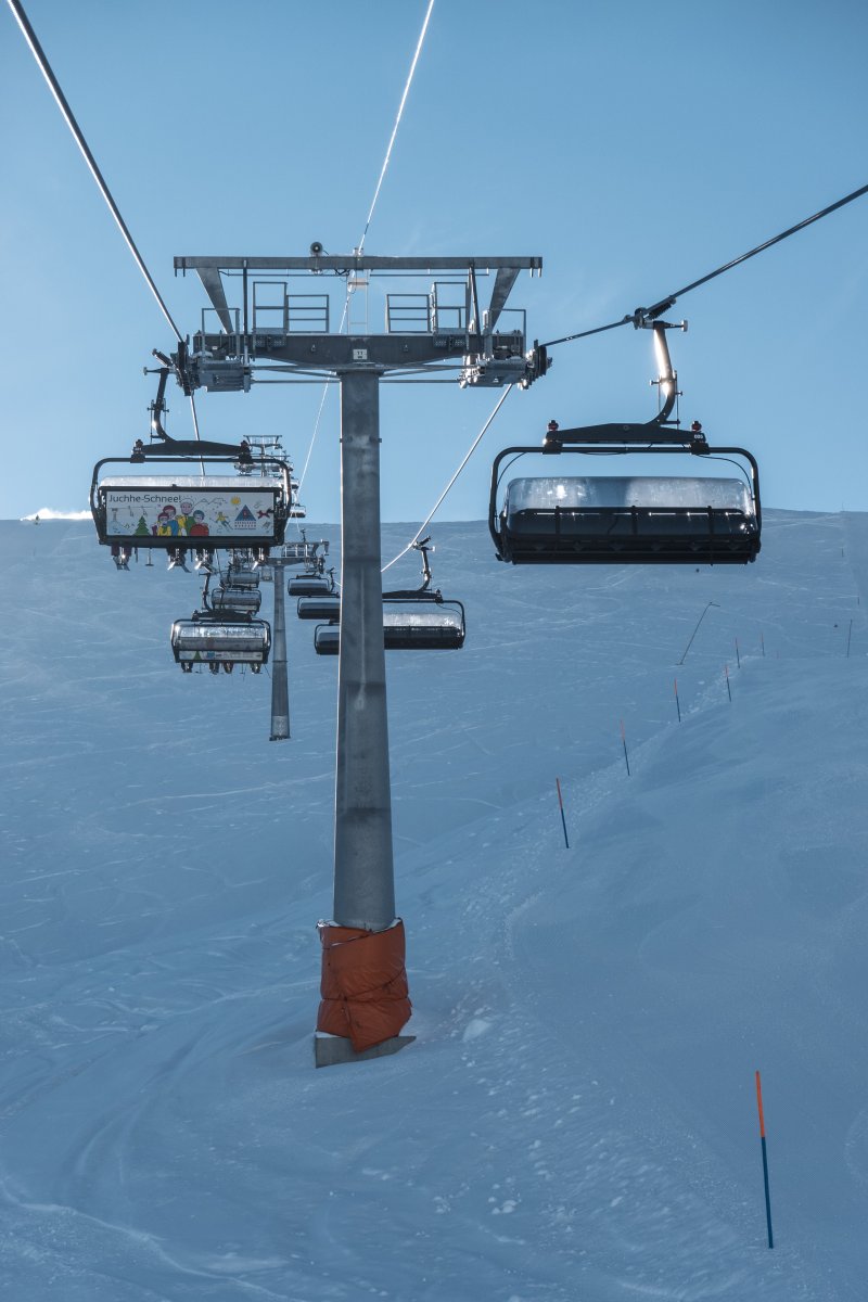 Sesselbahn Untermatt-Stein, Januar 2022