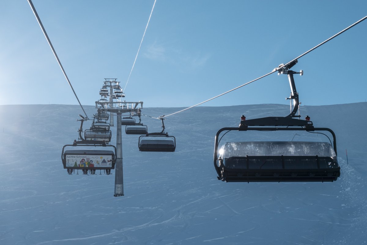 Sesselbahn Untermatt-Stein, Januar 2022