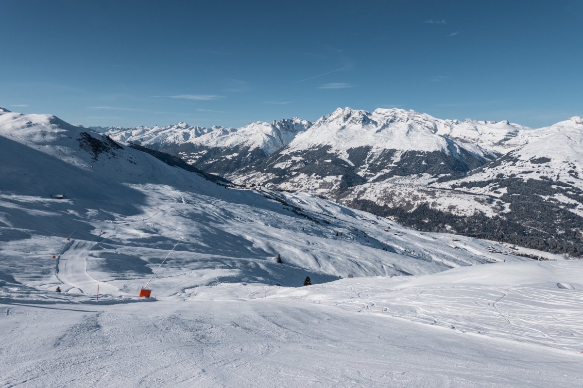 Obersaxen mit Surselva, Januar 2022