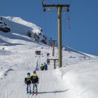 Schlepplift Sasolas-Plitschès, Februar 2018