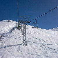 Sesselbahn Wali-Stein, Februar 2018