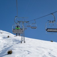 Sesselbahn Wali-Stein, Februar 2018