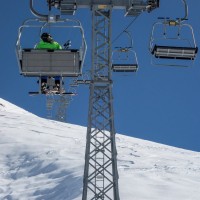 Sesselbahn Wali-Stein, Februar 2018