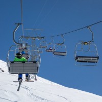 Sesselbahn Wali-Stein, Februar 2018