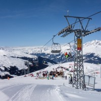 Sesselbahn Wali-Stein, Februar 2018