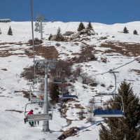 Sesselbahn Vella-Triel, Februar 2018