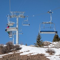 Sesselbahn Vella-Triel, Februar 2018