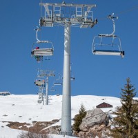 Sesselbahn Vella-Triel, Februar 2018