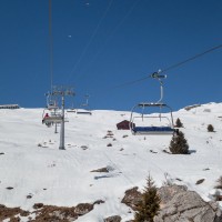 Sesselbahn Vella-Triel, Februar 2018