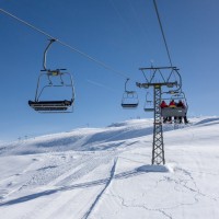 Sesselbahn Kartitscha-Stein, Februar 2018