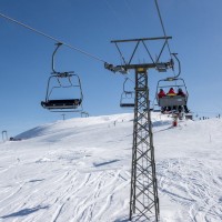 Sesselbahn Kartitscha-Stein, Februar 2018