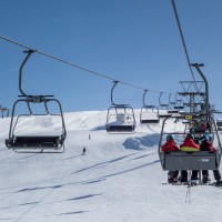 Sesselbahn Kartitscha-Stein, Februar 2018