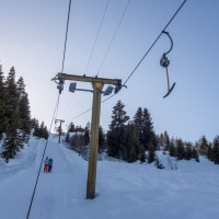 Schlepplift Sasolas-Plitschès, Februar 2018