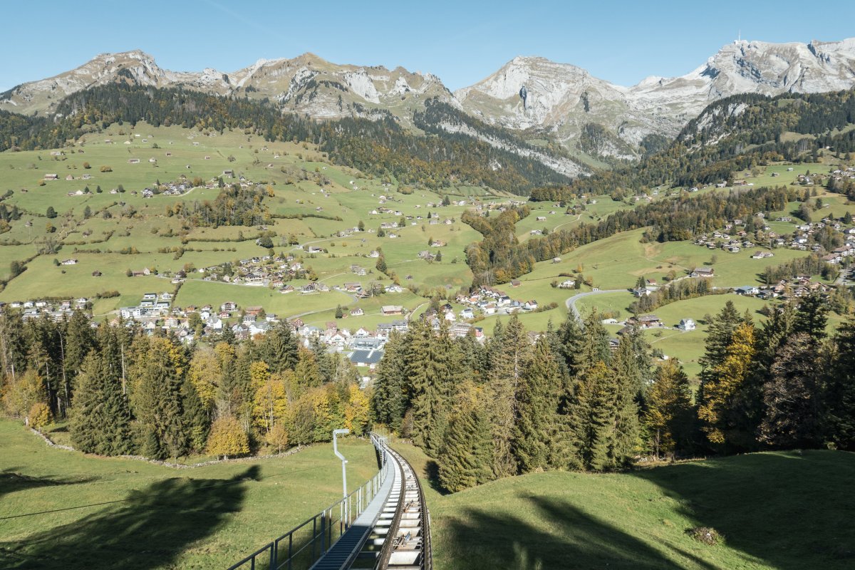 Standseilbahn Unterwasser - Iltios