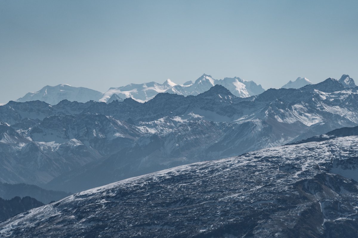 Panorama vom Chäserrugg, Oktober 2021