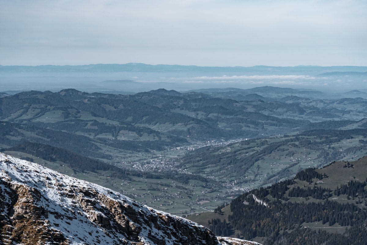 Panorama vom Chäserrugg, Oktober 2021