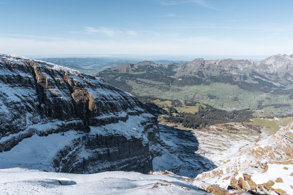 Panorama vom Chäserrugg, Oktober 2021
